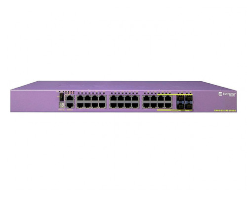 Коммутатор Extreme Networks ExtremeSwitching X440-G2 X440-G2-24t-10GE4-DC Коммутатор Extreme Networks ExtremeSwitching X440-G2 X440-G2-24t-10GE4-DC